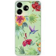 Прозрачный чехол BoxFace ZTE Blade V50 Design 4G Tropical