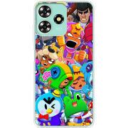 Чехол BoxFace ZTE Blade A73 4G friends brawl stars
