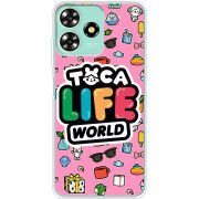 Чехол BoxFace ZTE Blade A73 4G Toca Boca Life World