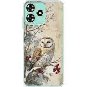 Чехол BoxFace ZTE Blade A73 4G Christmas Owl