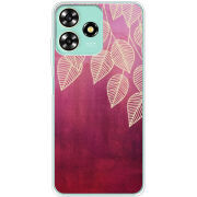 Чехол BoxFace ZTE Blade A73 4G Gold Leaves