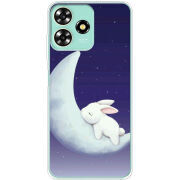 Чехол BoxFace ZTE Blade A73 4G Moon Bunny