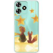 Прозрачный чехол BoxFace ZTE Blade A73 4G Little Prince