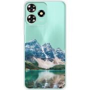 Прозрачный чехол BoxFace ZTE Blade A73 4G Blue Mountain