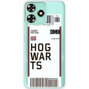 Прозрачный чехол BoxFace ZTE Blade A73 4G Ticket Hogwarts