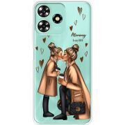 Прозрачный чехол BoxFace ZTE Blade A73 4G Mommy Is My BFF