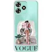 Прозрачный чехол BoxFace ZTE Blade A73 4G VOGUE