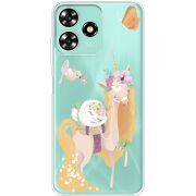 Прозрачный чехол BoxFace ZTE Blade A73 4G Uni Blonde