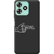 Черный чехол BoxFace ZTE Blade A73 4G Pew Pew