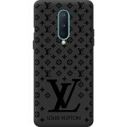 Черный чехол BoxFace OnePlus 8 LV Style
