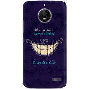 Чехол Uprint Motorola Moto E XT1762 Cheshire Cat