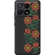 Черный чехол BoxFace Poco X6 Pro 5G Ethno