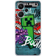 Чехол BoxFace Xiaomi Redmi Note 13 Pro Plus 5G Minecraft Graffiti