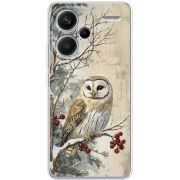 Чехол BoxFace Xiaomi Redmi Note 13 Pro Plus 5G Christmas Owl
