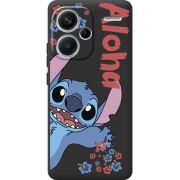 Черный чехол BoxFace Xiaomi Redmi Note 13 Pro Plus 5G Гавайський гість Stich
