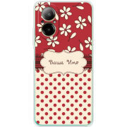 Чехол BoxFace Realme C67 Именной Polka Dots