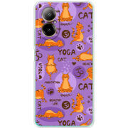Чехол BoxFace Realme C67 Yoga Cat