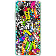 Чехол BoxFace Realme C67 Multicolored Inscriptions