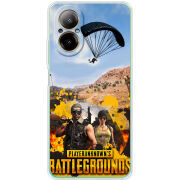 Чехол BoxFace Realme C67 Pubg parachute