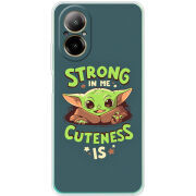 Чехол BoxFace Realme C67 Strong in me Cuteness is