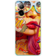 Чехол BoxFace Realme C67 Yellow Girl Pop Art