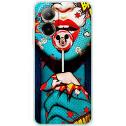 Чехол BoxFace Realme C67 Girl Pop Art