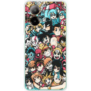 Чехол BoxFace Realme C67 Anime Stickers