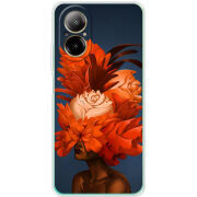 Чехол BoxFace Realme C67 Exquisite Orange Flowers