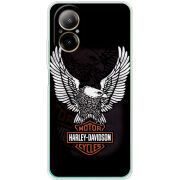 Чехол BoxFace Realme C67 Harley Davidson and eagle