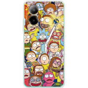 Чехол BoxFace Realme C67 Rick and Morty