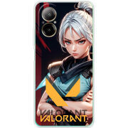 Чехол BoxFace Realme C67 Valorant Джет