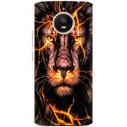 Чехол Uprint Motorola Moto E Plus XT1771 Fire Lion