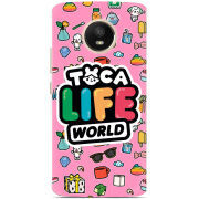 Чехол Uprint Motorola Moto E Plus XT1771 Toca Boca Life World