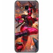 Чехол Uprint Samsung Galaxy J7 Neo Duos J701 Woman Deadpool