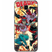Чехол Uprint Samsung Galaxy J7 Neo Duos J701 Deadpool and Mary Jane