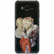 Чехол Uprint Samsung Galaxy J7 Neo Duos J701 Exquisite White Flowers