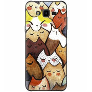 Чехол Uprint Samsung Galaxy J7 Neo Duos J701 Sleepy Cats