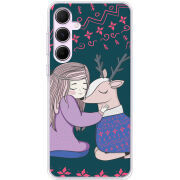 Чехол BoxFace Samsung Galaxy A55 5G (A556) Girl and deer