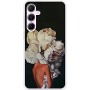 Чехол BoxFace Samsung Galaxy A55 5G (A556) Exquisite White Flowers