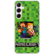 Чехол BoxFace Samsung Galaxy A55 5G (A556) Майнкрафт Стів і Алекс