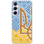 Чехол BoxFace Samsung Galaxy A55 5G (A556) Тризуб Вишивка