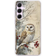 Чехол BoxFace Samsung Galaxy A55 5G (A556) Christmas Owl