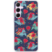 Чехол BoxFace Samsung Galaxy A55 5G (A556) Flying Elephants