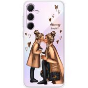 Прозрачный чехол BoxFace Samsung Galaxy A55 5G (A556) Mommy Is My BFF