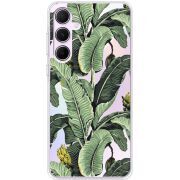 Прозрачный чехол BoxFace Samsung Galaxy A55 5G (A556) Banana Leaves