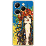Чехол BoxFace Infinix Hot 40 Ukraine Girl