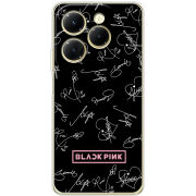 Чехол BoxFace Infinix Hot 40 Blackpink автограф
