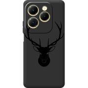 Черный чехол BoxFace Infinix Hot 40 Deer