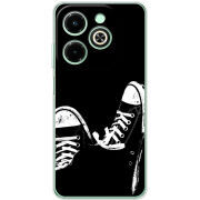 Чехол BoxFace Infinix Hot 40i Black Sneakers