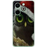 Чехол BoxFace Infinix Hot 40i Christmas Owl